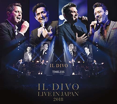 Il Divo: Live at the Budokan 2018 (Japanese 2 CD + DVD Set) - COMPACT DISCS