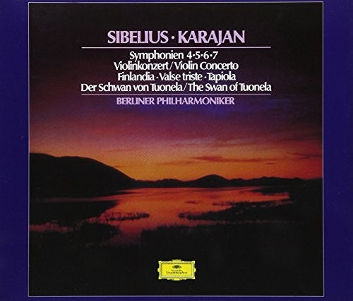 Sibelius / Karajan, Herbert Von: Sibelius: Symphonies / Violin Concerto - COMPACT DISCS