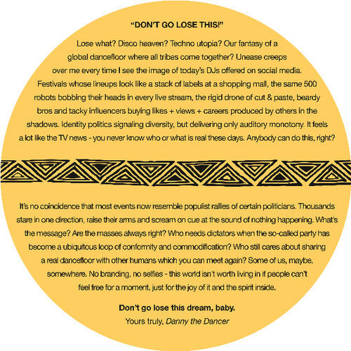 Wang, Daniel / S.D.a.P.: Don't Go Lose This - 12-INCH SINGLE