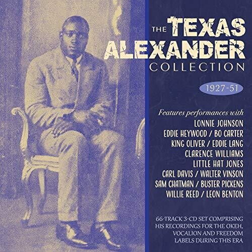 Alger Alexander Texas: Texas Alexander Collection 1927-51 - COMPACT DISCS