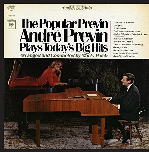 Andre Previn: Popular Previn: Andre Previn Play's Today's Big Hits - COMPACT DISCS