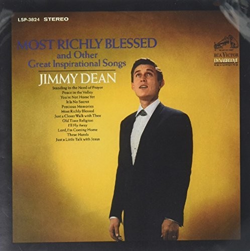 Jimmy Dean: Most Richly Blessed and Other Great Inspirational Songs - COMPACT DISCS