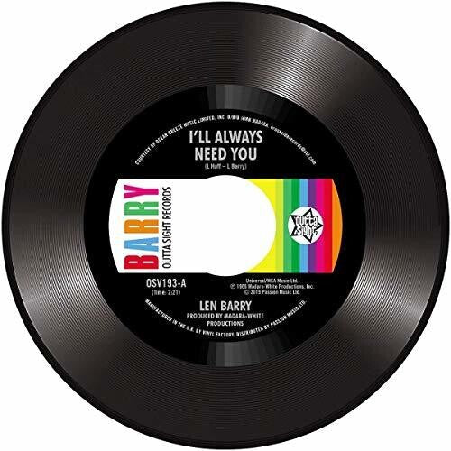 Len Barry: Len Barry I'll Always Need You - 7-INCH SINGLE