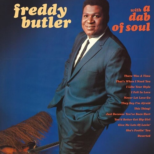 Freddy Butler: With A Dab Of Soul - VINYL LP