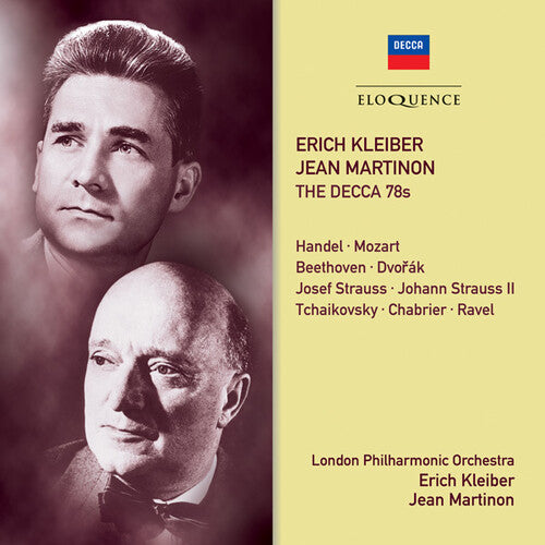 Kleiber, Erich / Martinon, Jean: Decca 78s - COMPACT DISCS