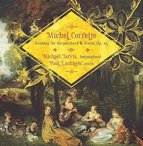 Luchkow-Jarvis Duo: Michel Corrette: Sonatas For Harpsichord & Violin - COMPACT DISCS