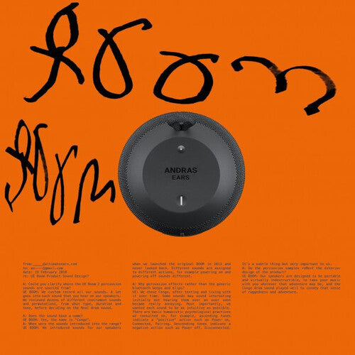 Andras: Boom Boom - 12-INCH SINGLE