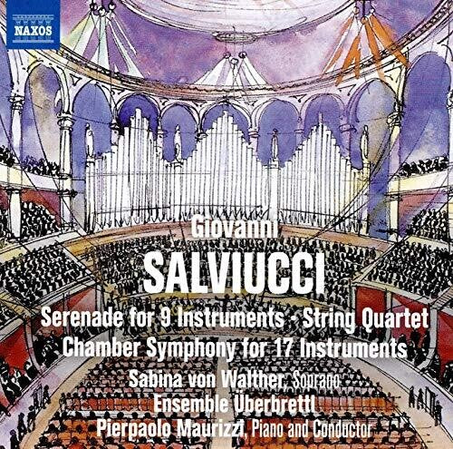 Salviucci / Walther / Maurizzi: Serenade for 9 Instruments - COMPACT DISCS