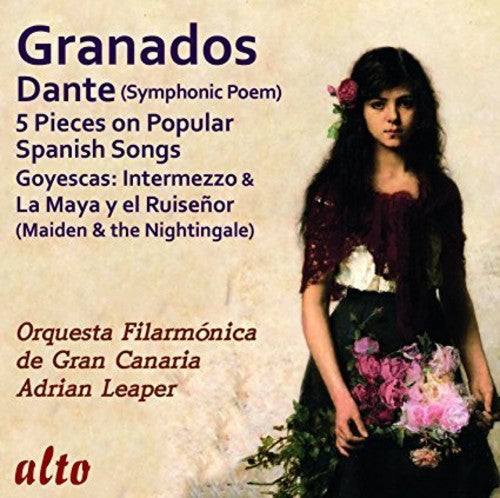 Orquesta Filarmonica De Gran Canaria / Leaper: Granados: Dante (Symphonic Poem), Misc. Popular Pieces - COMPACT DISCS