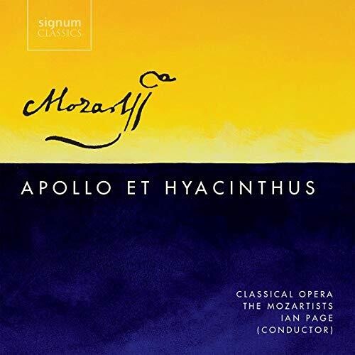 Mozart / Classical Opera / Page: Apollo Et Hyacinthus - COMPACT DISCS