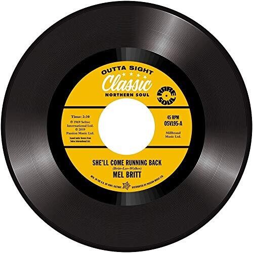 Britt, Mel / Group / Washington, Cecil: She'll Come Running Back / I Don't Like To Lose - 7-INCH SINGLE