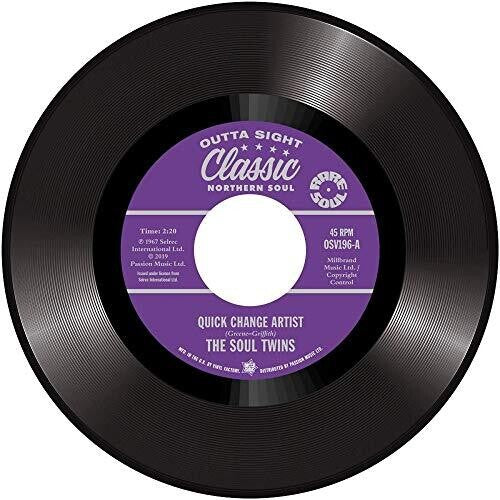 Soul Twins / Porter, N.F.: Quick Change Artist / Keep On Keeping On - 7-INCH SINGLE