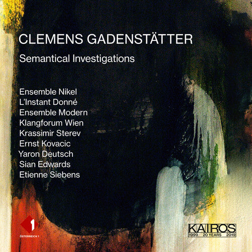 Gadenstatter / Kovacic / Edwards: Semantical Investigations - COMPACT DISCS