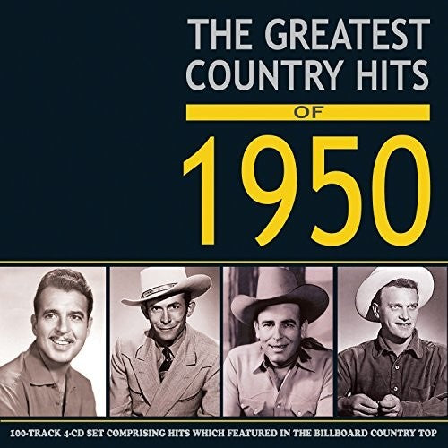 Various Artists: The Greatest Country Hits Of 1950 - COMPACT DISCS