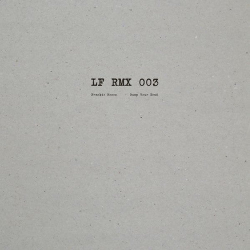 Frankie Bones: Lf Rmx 003 - 12-INCH SINGLE