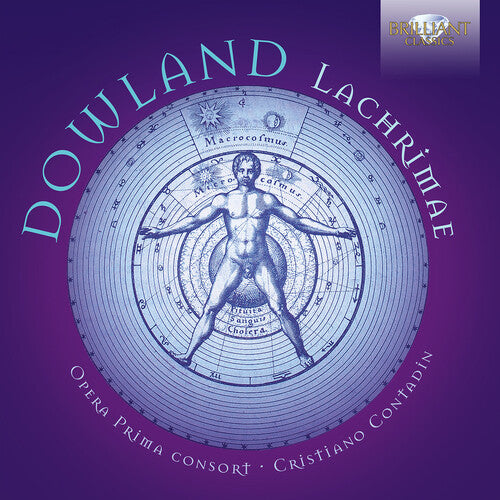 Dowland / Opera Prima Consort / Contadin: Lachrimae - COMPACT DISCS