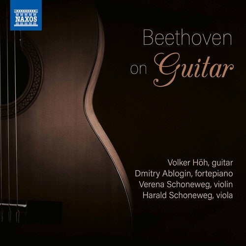 Beethoven / Hohn / Schoneweg: Beethoven on Guitar - COMPACT DISCS