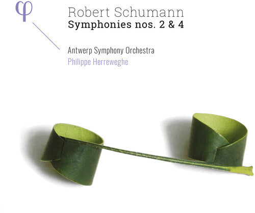 Schumann / Antwerp Symphony Orchestra / Herreweghe: Symphonies 2 & 4 - COMPACT DISCS