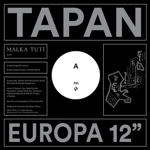 Tapan: Europa - 12-INCH SINGLE