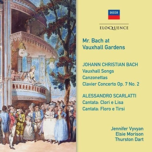 Bach, Johann Christian / Vyvyan, Jennifer / Morrison: Mr. Bach At Vauxhall Gardens - COMPACT DISCS
