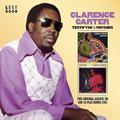 Clarence Carter: Testifyin & Patches - COMPACT DISCS