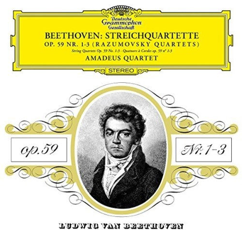 Beethoven / Amadeus Quartet: String Quartet No 7 in F Op 59 No 1 - VINYL LP