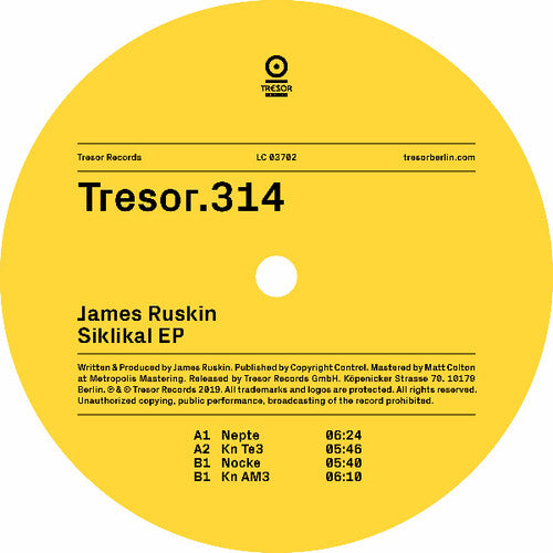 James Ruskin: Siklikal - VINYL LP