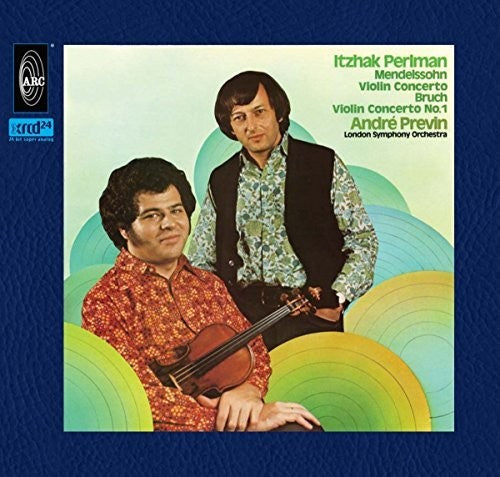Perlman / Previn: Mendelssohn & Bruch Violin Concertos - COMPACT DISCS
