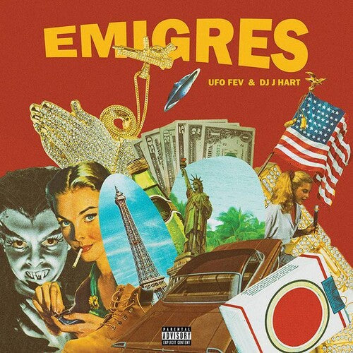 Ufo Fev & DJ J Hart: Emigres - VINYL LP