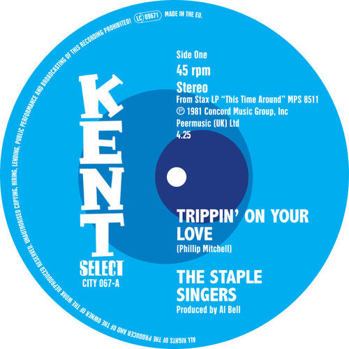 Staple Singers / Temprees: Trippin On Your Love / That's Why I Love You - 7-INCH SINGLE