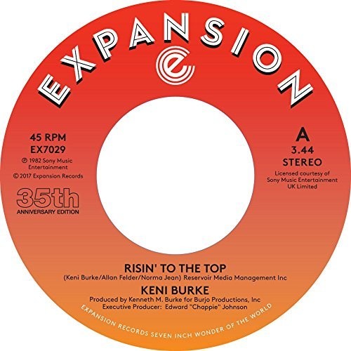 Keni Burke: Risin To The Top / Hang Tight - 7-INCH SINGLE