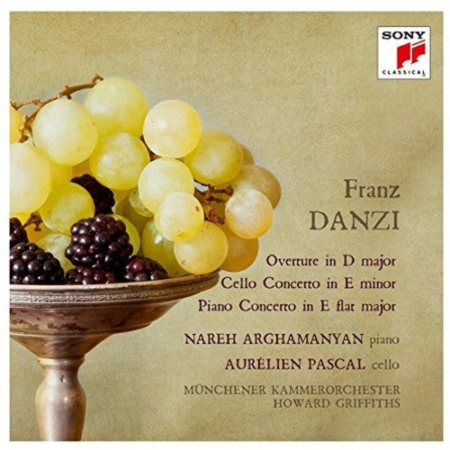 Danzi, Franz / Griffiths, Howard: Danzi: Overture, Cello Concerto & Piano Concerto - COMPACT DISCS