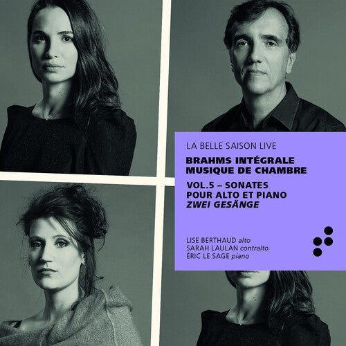 Sage  Berthaud  Laulan: Integrale Musique Chambre 5 - COMPACT DISCS