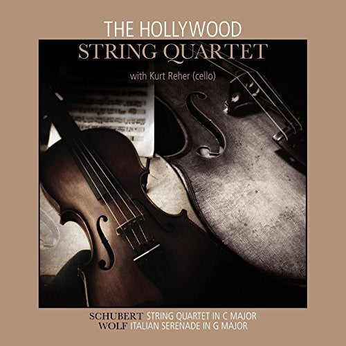 Schubert / Wolf: String Quartet In C Major / Italian Serenade In G Major - VINYL LP
