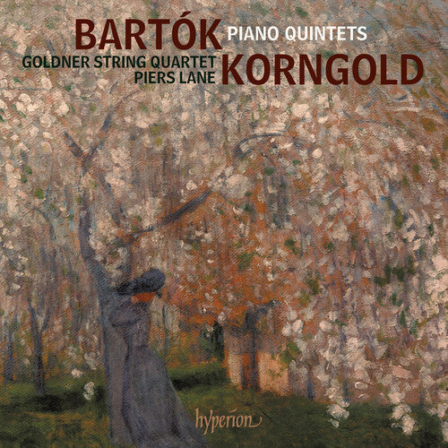 Piers Lane & Goldner String Quartet: Bartok & Korngold: Piano Quintets - COMPACT DISCS