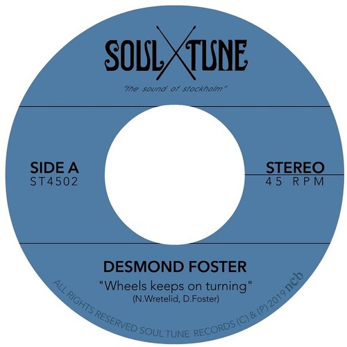 Desmond Foster: Wheels Keeps on Turning / Attitude - 7-INCH SINGLE