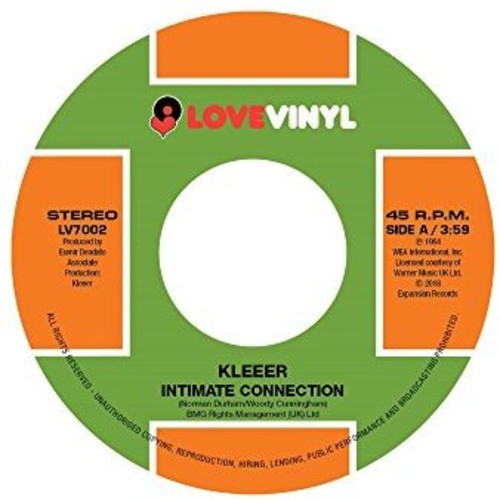 Kleeer: Intimate Connection / Tonight - 7-INCH SINGLE