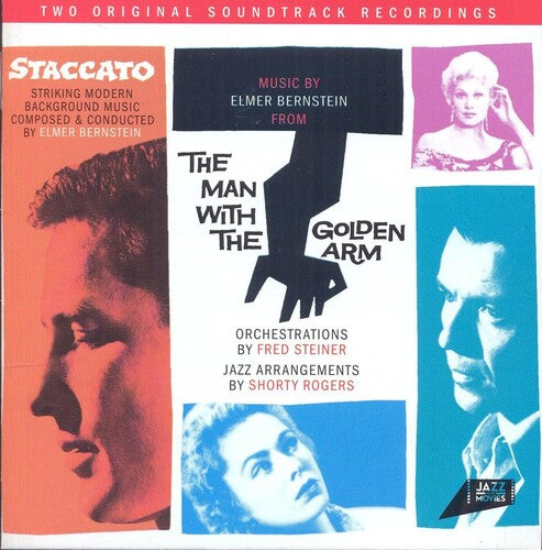 Elmer Bernstein: Johnny Staccato / The Man With the Gold Arm (Original Soundtrack Recordings) - COMPACT DISCS