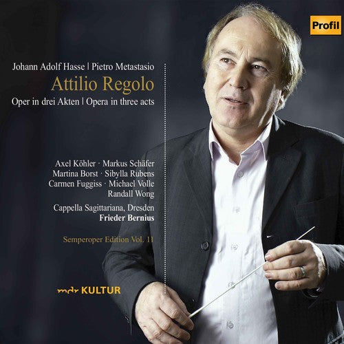 Hasse / Volle / Wong: Attilio Regolo - COMPACT DISCS