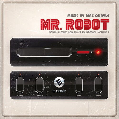 Mac Quayle: Mr Robot Vol. 4 (Original Soundtrack) - Clear Black/White Splatter - VINYL LP