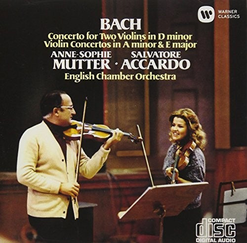 Bach / Mutter, Anne-Sophie: Bach: Concerto For Two Violins In D - COMPACT DISCS