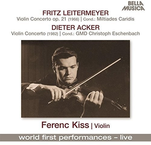 Acker / Kiss: Violin Concerto - COMPACT DISCS