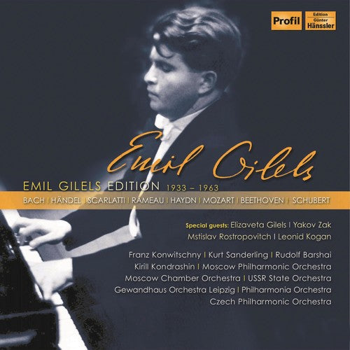 Beethoven / Bach, C.P.E. / Bach, J.S.: Emil Gilels Edition - COMPACT DISCS