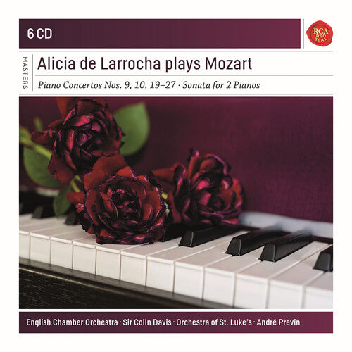 Larrocha  English Chamber Orchestra  Previn  Orchestra Of St. Luke'S  Davis: Larrocha Plays Mozart - COMPACT DISCS