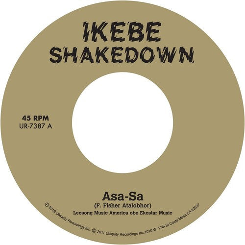Ikebe Shakedown: Asa-Sa / Pepper - 7-INCH SINGLE
