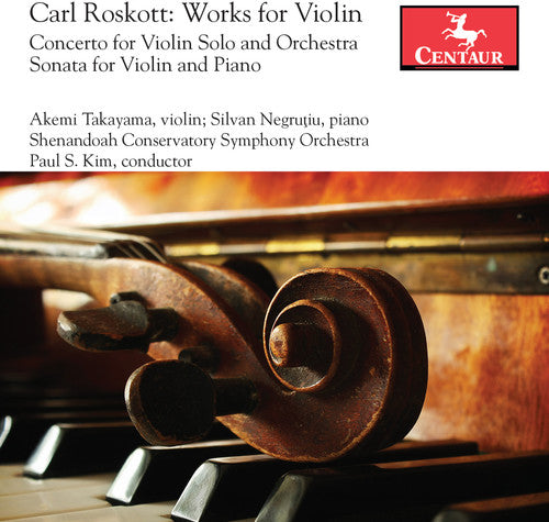 Roskott / Takayama / Negrutiu: Works for Violin - COMPACT DISCS