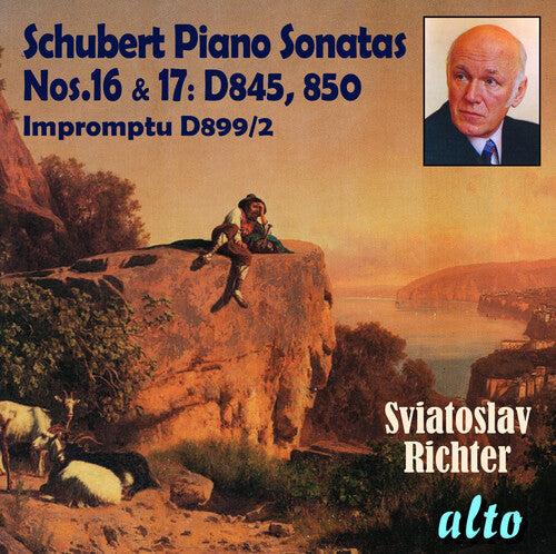 Sviatoslav Richter: Schubert: Piano Sonatas Nos. 16 & 17, Impromptu No. 2 - COMPACT DISCS