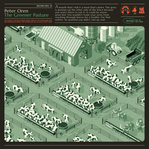 Peter Oren: The Greener Pasture (Color Vinyl) - VINYL LP