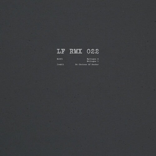 Mod 21 / Irakli: LF RMX 022 - 12-INCH SINGLE