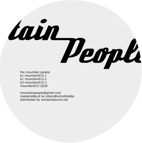 Mountain People: Mountain015 - 12-INCH SINGLE